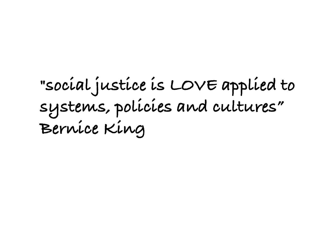 Welcome to Talk Social Justice!